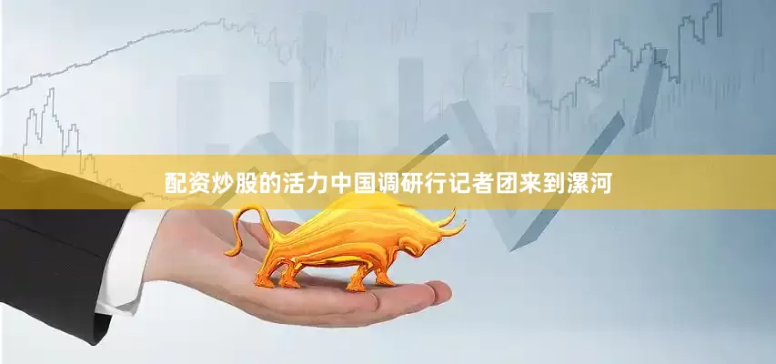 配资炒股的活力中国调研行记者团来到漯河
